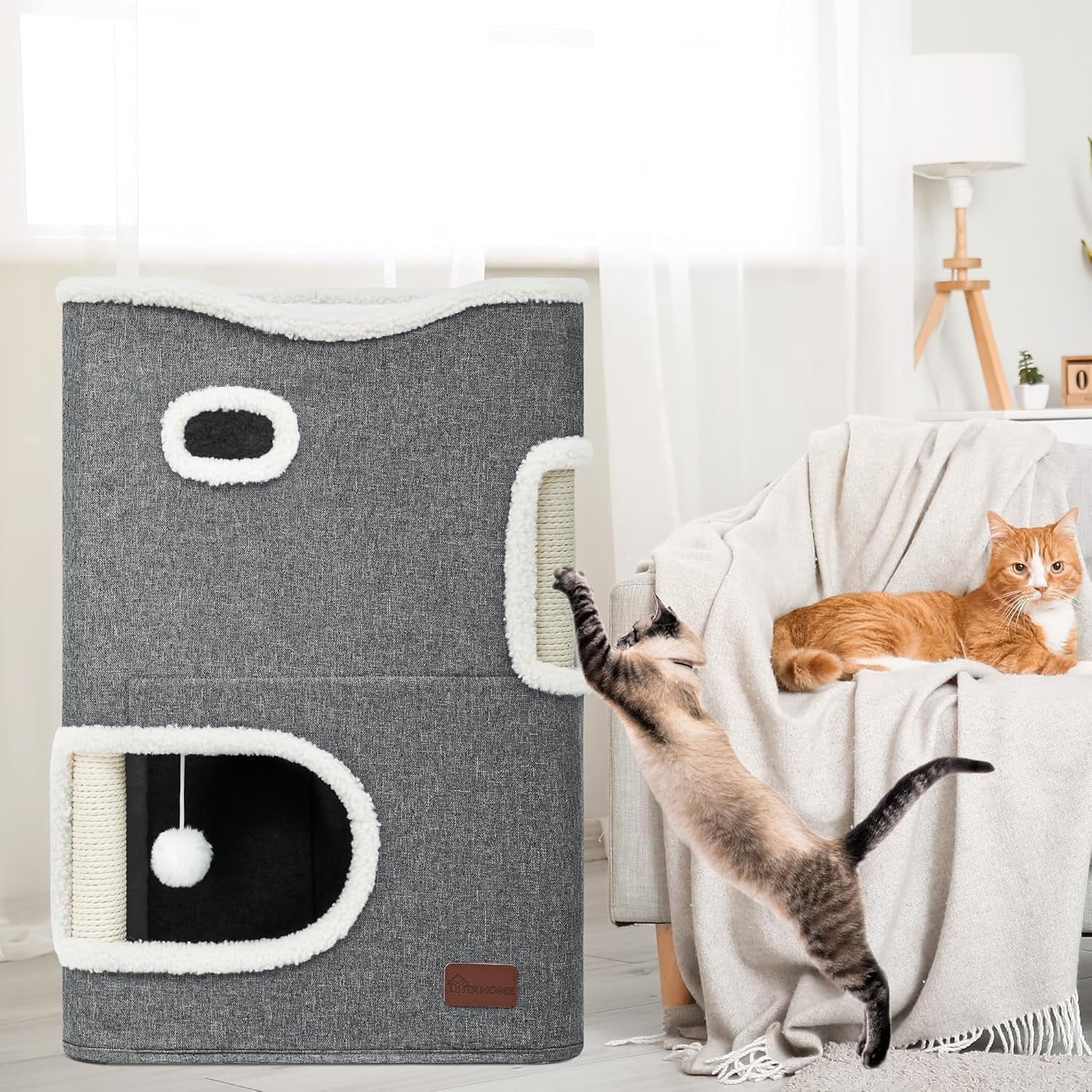 Mantas y Muebles, Mascotas, Casas y Cuevas, Gatos, Camas para gatos, Gatos - camas, colchones