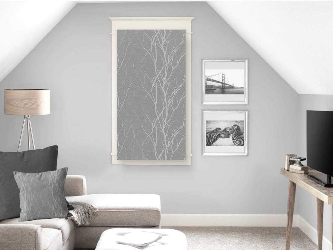 Soleil d'ocre liane bise-bise, poliéster, blanco, 70 x 200 cm naty shop edredones y edredones gris al 90 x 45 cm (paquete de 1)