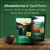 Naturalebio Té Sencha Japonés - 200 g Té verde ecológico - Té verde Sencha 100% puro y natural - hojas sueltas de la primera cosecha - producto ecológico cultivado en Japón