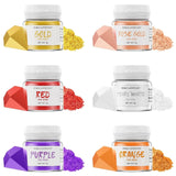 Purpurina comestible, 3 gramos Naty Shop Colores cálidos