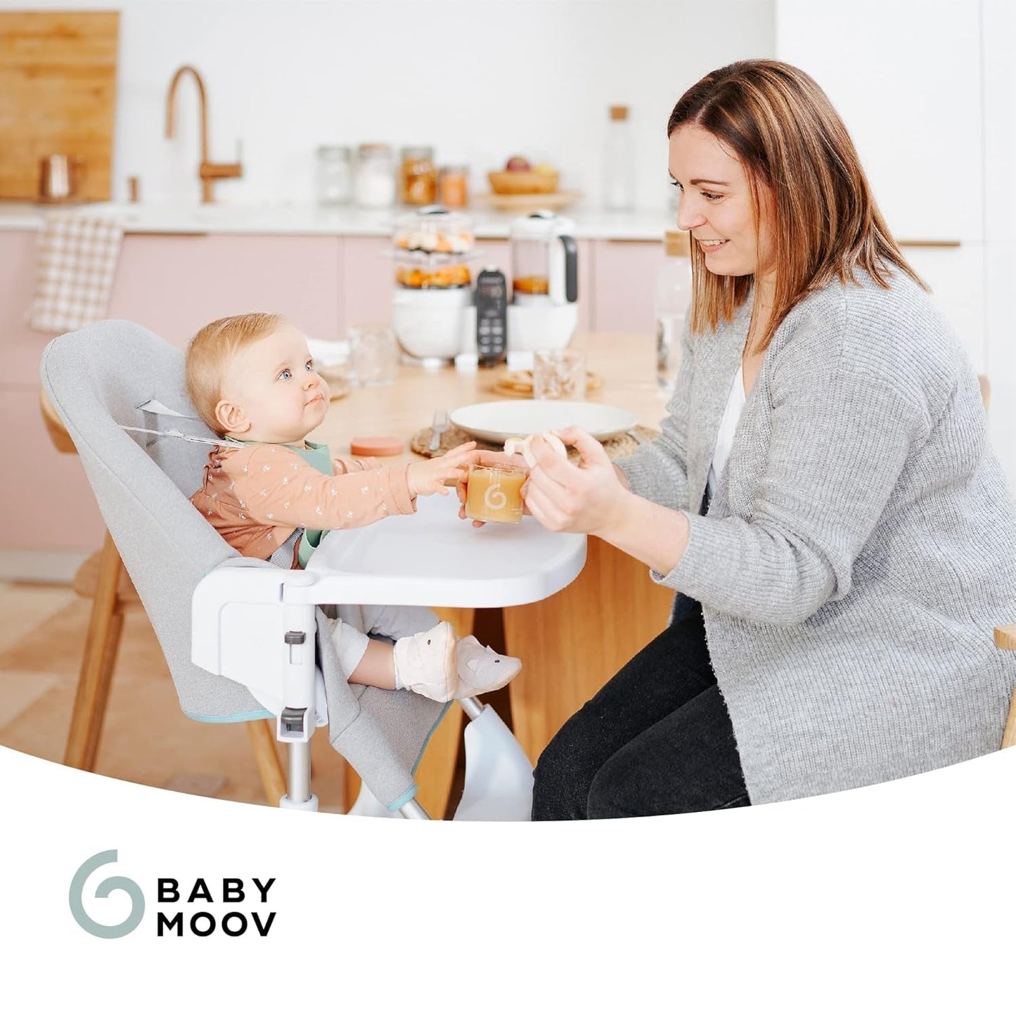 Babymoov ISY BOWLS recipientes para comida para bebés de vidrio robusto y resistente a la temperatura - para almacenar/congelar comida para bebés, 6x 250ml + 3x 120ml Cajas de almacenamiento de alimentos Naty Shop