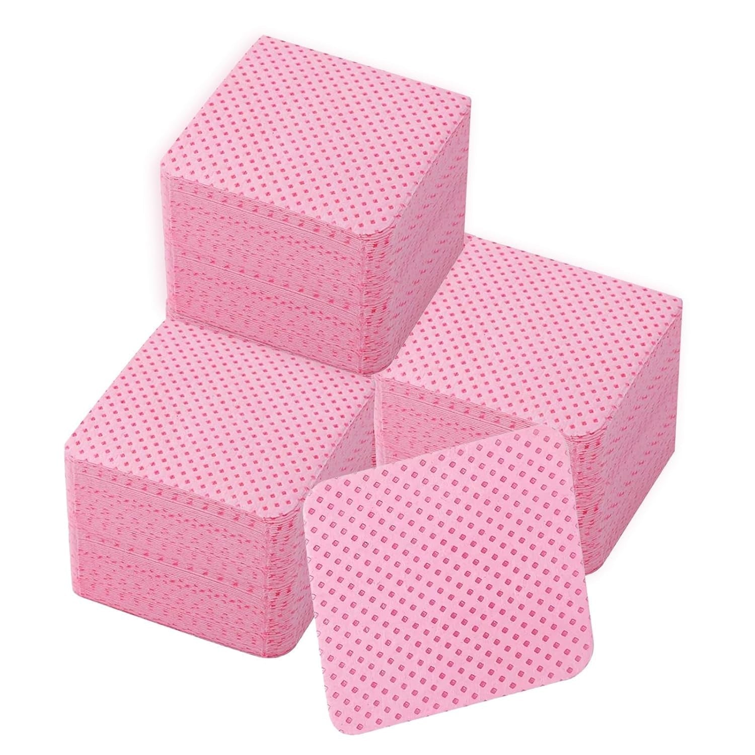 330 Stück Fusselfrei Nägel Wattepads, Fusselfreie Nageltücher, Nagel Wischtücher Wattepads, Nagelleck Entfernen Für Cleaner Gelnägel Nail Wipes Pads (blanco)