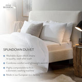 Edredón Twin Spundown 4,5 Tog Ligero Hipoalergénico Cálido Lavable Edredón de Verano Cama Doble Funda de Calidad de Hotel de Lujo con Nuestros Materiales Reciclados Naty Shop Quilts & Quilts