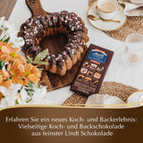 Chocolate Lindt | El Universo | 200g Chocolate para cocinar y hornear, para postres, como glaseado, fondue, para untar o para snacks | chocolate para hornear