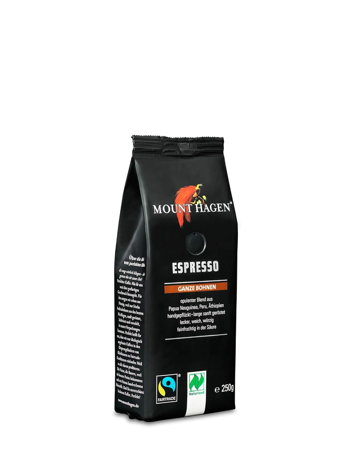 FT Naturland espresso ecológico, 250 g en grano entero