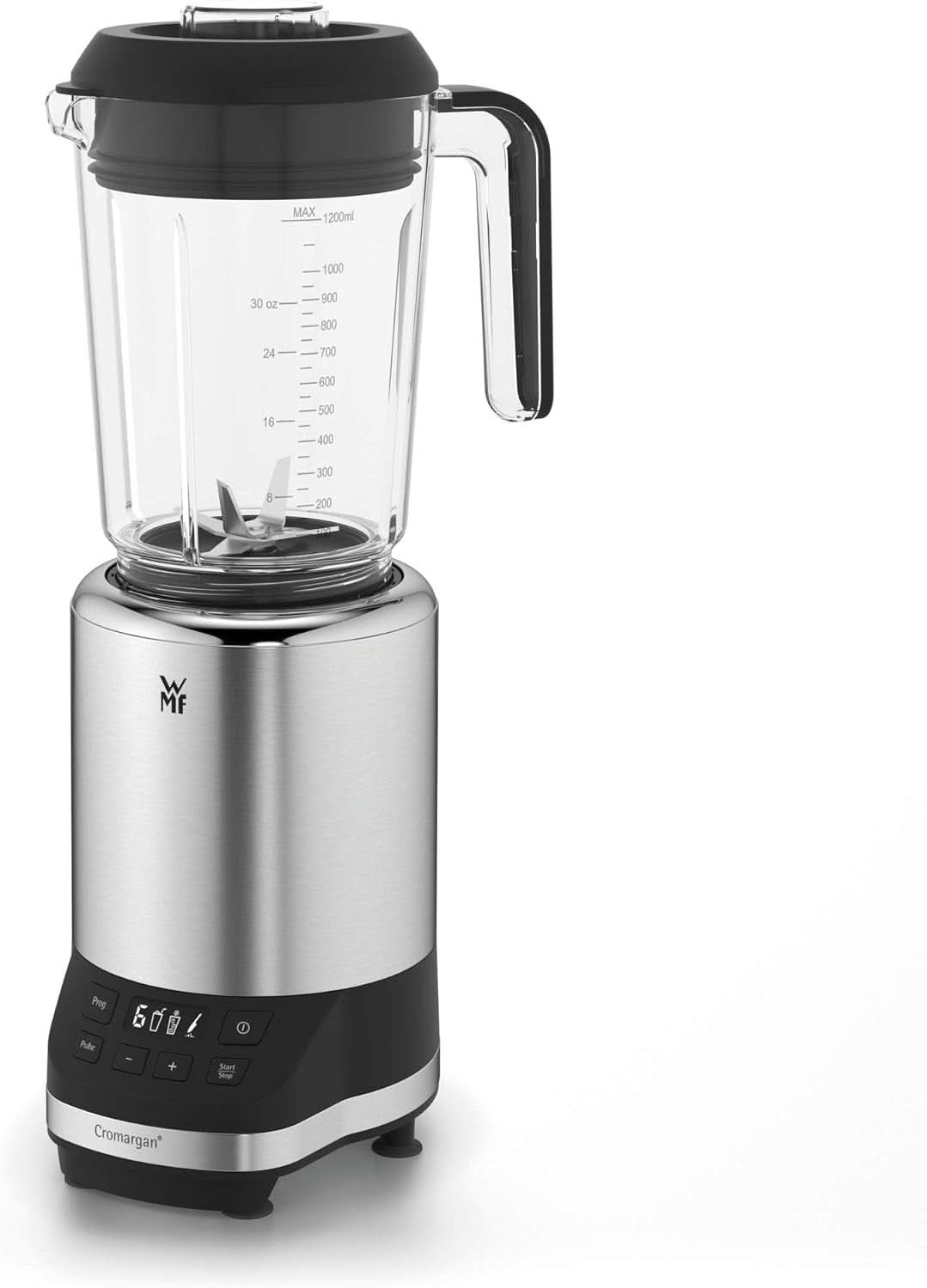 WMF Kult Pro Batidora multifunción Hochleistungsmixer, 30.000 U/Min, batidora, batidora de pie, función Ice-Crush, 4 mezcladores Inkl. Togo-Verschluss Cocina Tienda Naty