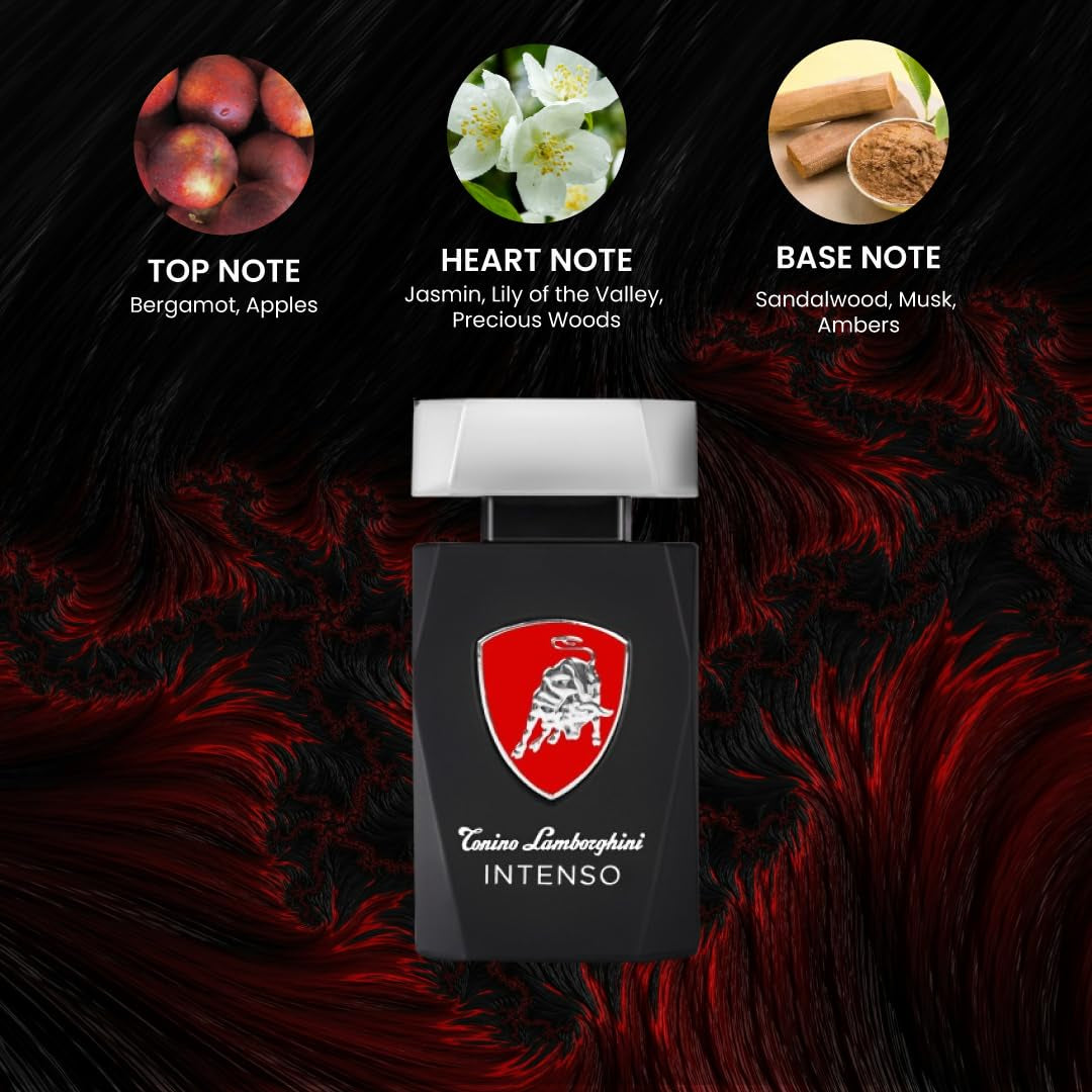 Tonino Lamborghini Intenso para hombres 4.2 oz EDT Spray Naty Shop Productos para desenredar el cabello