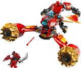 LEGO NINJAGO Robot Jinete de la Tormenta de Kai - Moto voladora de juguete con 3 minifiguras - Robot con cabeza, brazos y piernas móviles - Juguete de construcción - Regalo para niños y niñas a partir de 7 años 71830 Juegos de construcción Besuche den LEGO-Store