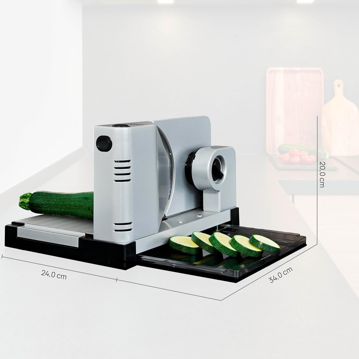 Ritter Icaro 7, cortadora eléctrica multifuncional Rasnite y Rebanadoras Naty Shop
