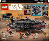 LEGO Star Wars Halcón Milenario Oscuro, Set de Nave Estelar, Juguete de Construcción para Niños, Regalo de Cumpleaños para Niños, Niñas y Fanáticos, Juguete de Aventura 75389 Juegos de Construcción Besuche den LEGO-Store