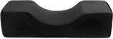 QWORK® Wimpernkissen, U-Förmiges Beauty Makeup Kissen, Ergonomisches Wimpernkissen Für Verlängerungen, Memory Foam Wimpernkissen Für Den Heimgebrauch Im Schönheitssalon (Schwarz) Almohadas ortopédicas cervicales Naty Shop Título predeterminado