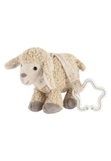 Sterntaler Colgante Oveja Flocado - Juguete Cochecito de Tela Suave - Juguete Colgante Bebé - Color Arena Suspensión Estrella Juego Lazo Colgante Bebe Toys Naty Shop
