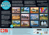 Educa - Rompecabezas de paisajes de batalla. Una auténtica batalla de piezas | Sé el primero en completar el rompecabezas para convertirte en el ganador. A partir de 7 años (20121) Puzzle Naty Shop