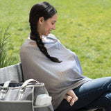 Chicco - Pañuelo de lactancia Boppy Infinity 17 Cm gris Accesorios Alimentación y Lactancia Bebe Naty Shop