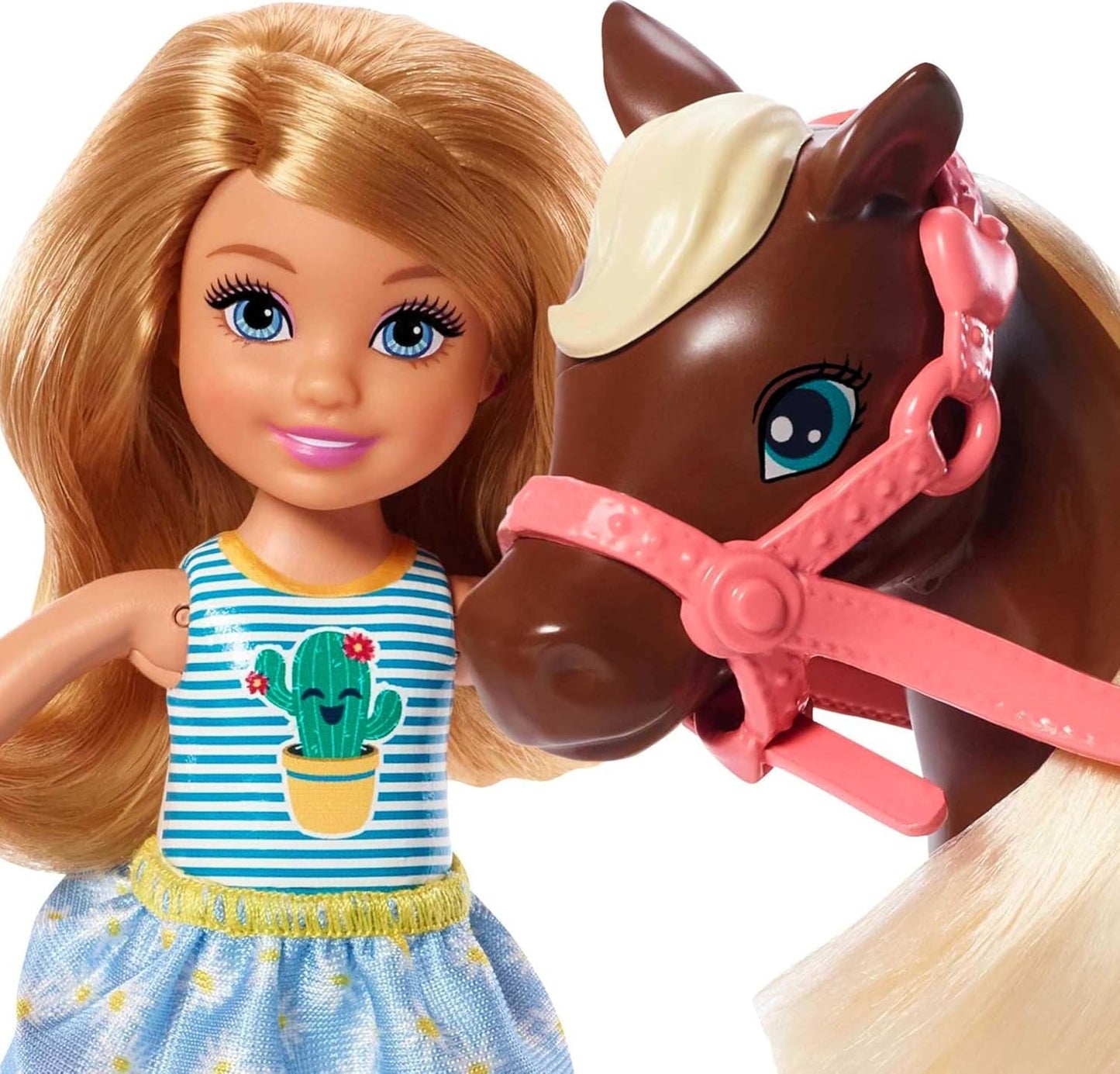 Barbie GHV78 - Juego Club Chelsea con muñeca y caballo, aprox. Rubia de 15 cm con ropa y complementos juguete regalo para niños de 3 a 7 años