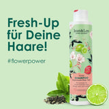 Jean & Len Green Tea & Lime champú hidratante, para cabello normal a graso, 300 ml Ducha y baño Jean & Len Green Tea & Lime