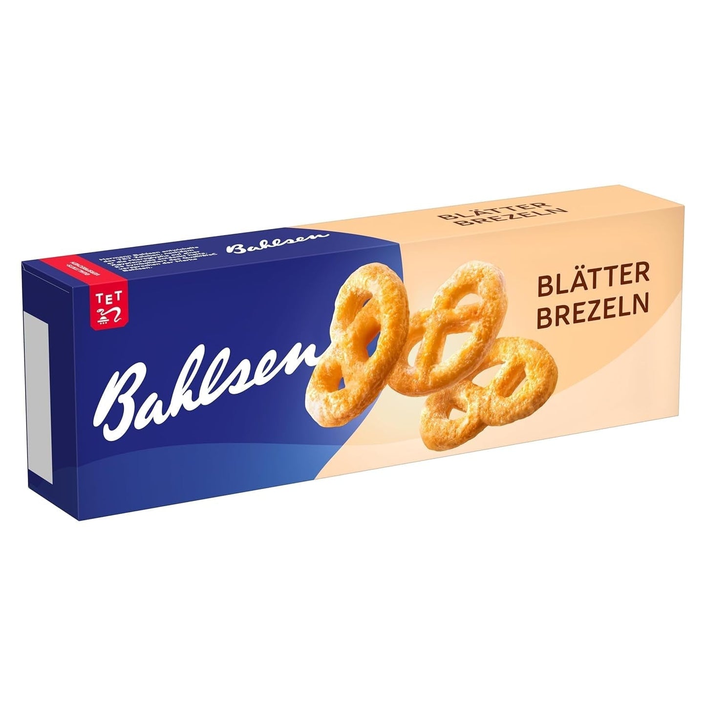 Hojaldre Bahlsen - Pack de 12 - Hojaldre caramelizado en forma de pretzel (12 x 100g)