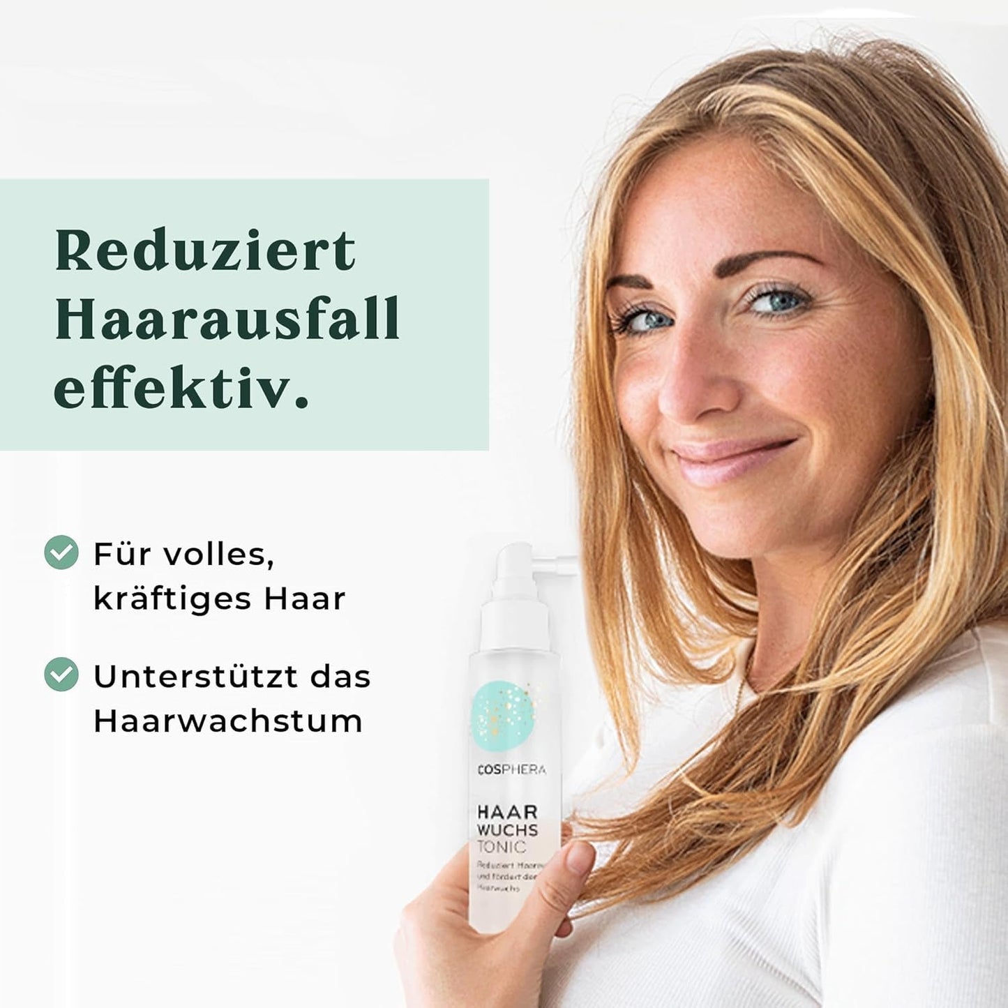 Tónico Capilar con Aceite de Romero 100ml - Spray de Aceite de Romero Acelera Naturalmente el Crecimiento del Cabello - Remedio para el Crecimiento del Cabello para Mujeres y Hombres - Suero contra la Caída del Cabello - Aceite Capilar de Romero de Cosphera Hair Care Naty Shop