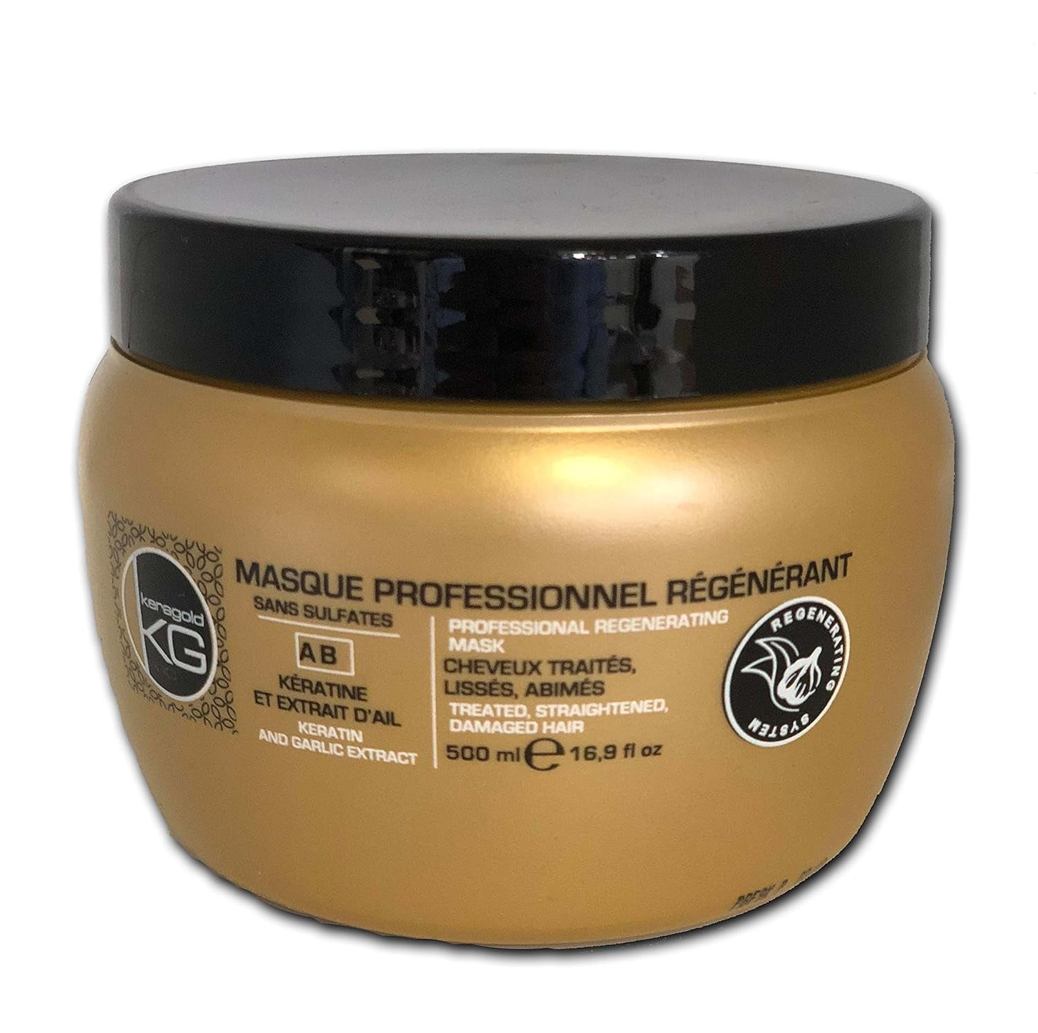 Mascarilla Pro Sin Sulfatos con Queratina/Extracto de Ajo 500ml Naty Shop Hair Mask Default Title