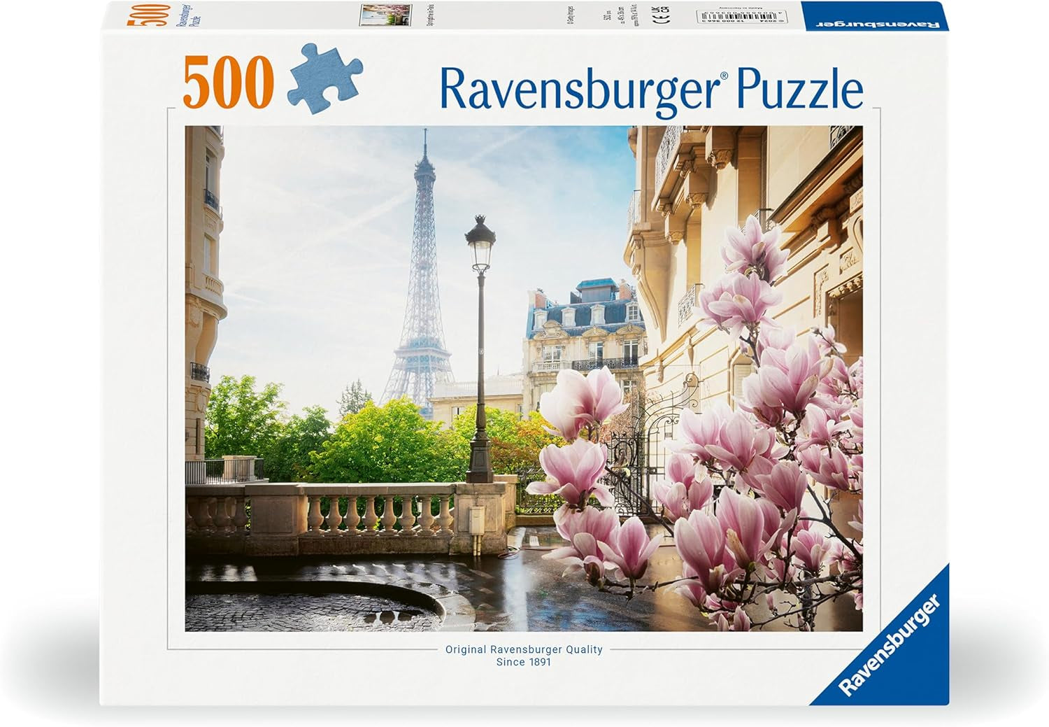 Ravensburger Puzzle 12000366 - Primavera en París - Puzzle de 500 piezas para adultos y niños mayores de 12 años Puzzle Naty Shop