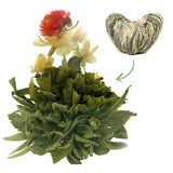 Lingote de oro de flores de té 1 pieza 6 g | Hojas de té verde | Flores de jazmín | Enredadera europea | Té verde Té con flores | Flores de té verde | Ideal para los amantes del té