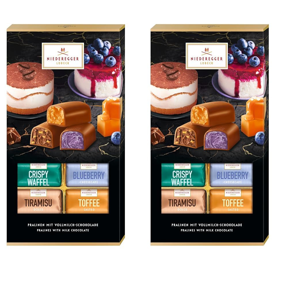 Surtido de chocolates Niederegger 200g