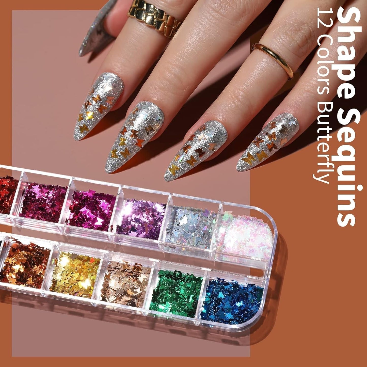 FANDAMEI Pinsel Für Gelnägel, 15 Pcs Nagel Pinsel, 5 Blätter Nagelsticker, Strasssteine ​​​​Nägel, Nageldesign Set, Nageldesign Zubehör, Nail Art Pinsel Set, Nailart Pinsel Und Dekorationen Set