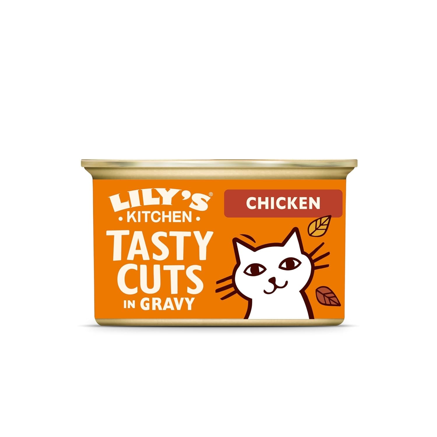 Lily's Kitchen, Elaborada con Ingredientes Naturales, Deliciosos Bocados en Salsa de Pollo, Comida Húmeda para Gatos Adultos, Lata 70g