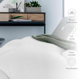 Edredón Twin Spundown 4,5 Tog Ligero Hipoalergénico Cálido Lavable Edredón de Verano Cama Doble Funda de Calidad de Hotel de Lujo con Nuestros Materiales Reciclados Naty Shop Quilts & Quilts