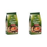 Muesli crujiente con frutos rojos Biozentrale | 375 g Muesli ecológico | Ideal para el desayuno y tu taza de muesli para llevar | Una alternativa a las barritas de muesli