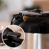 Cecotec Cafetera de goteo Coffee 66 Drop & Thermo, 950 W, 1,2 L, 10 tazas, tecnología ExtremeAroma, función antigoteo, indicador de nivel de agua, filtro principal reutilizable, protección contra sobrecalentamiento