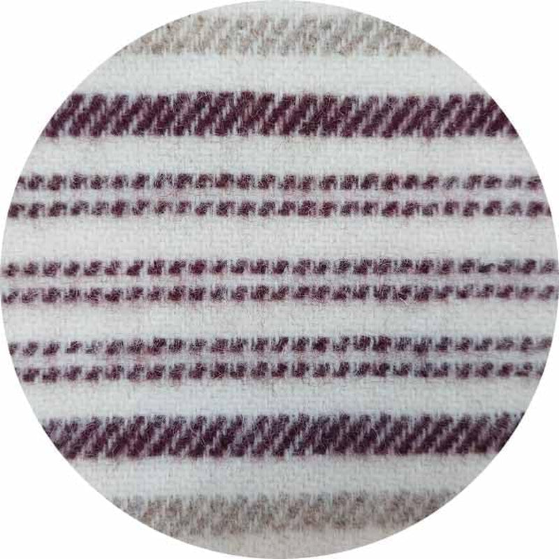 Rinconera Toison D'Or, 220 X 240 Cm, Blanco/Berenjena/Bizet Edredones y colchas Naty Shop