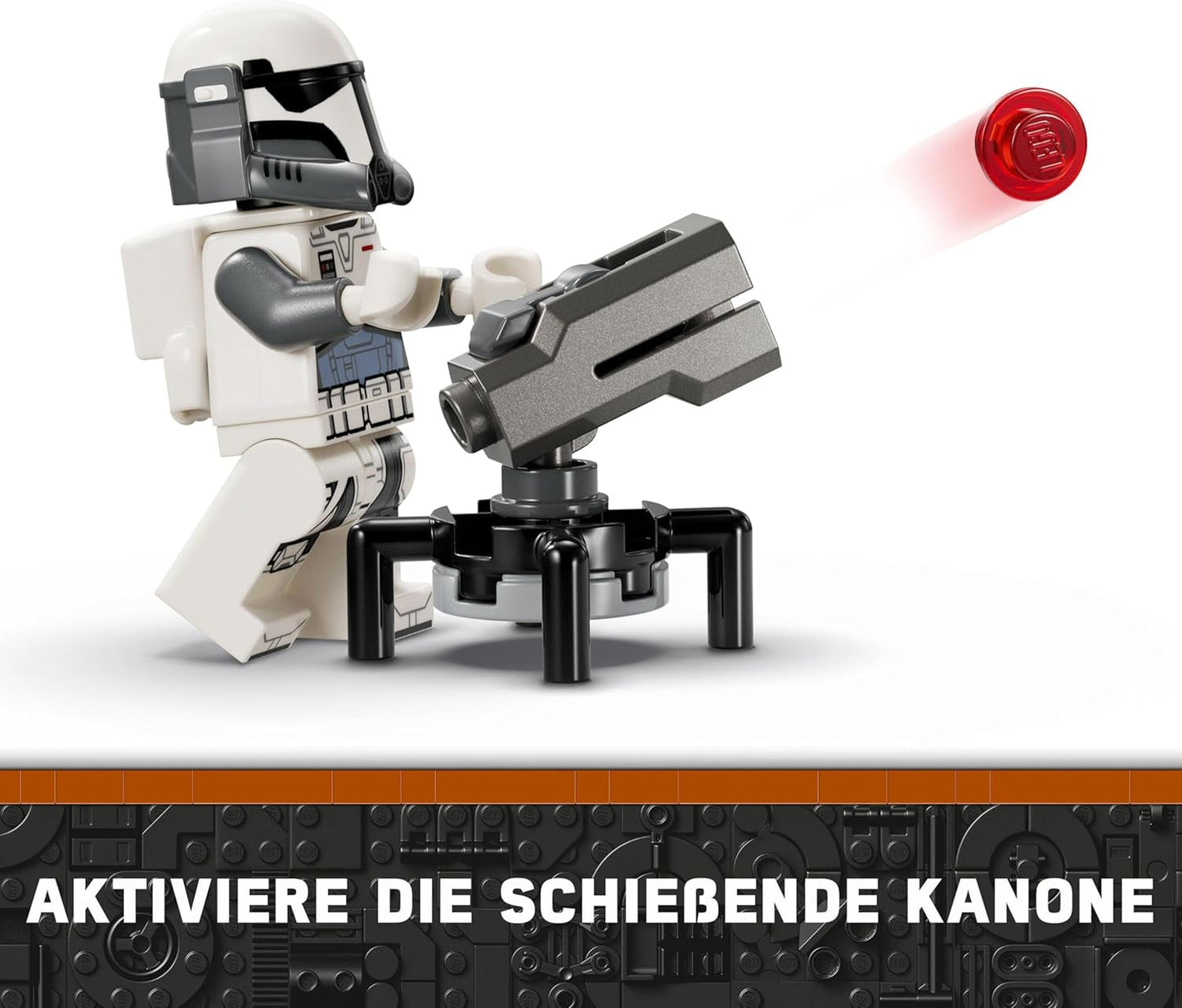 LEGO Star Wars: Emboscada mandaloriana en Mandalore Battle Pack, juguete de construcción de aventuras para niños, set de acción coleccionable, idea de regalo para niños y niñas 75373 Juegos de construcción Besuche den LEGO-Store