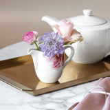 Villeroy & Boch - Taza de leche Rose Garden, 280 ml, porcelana Premium, blanco/rosa