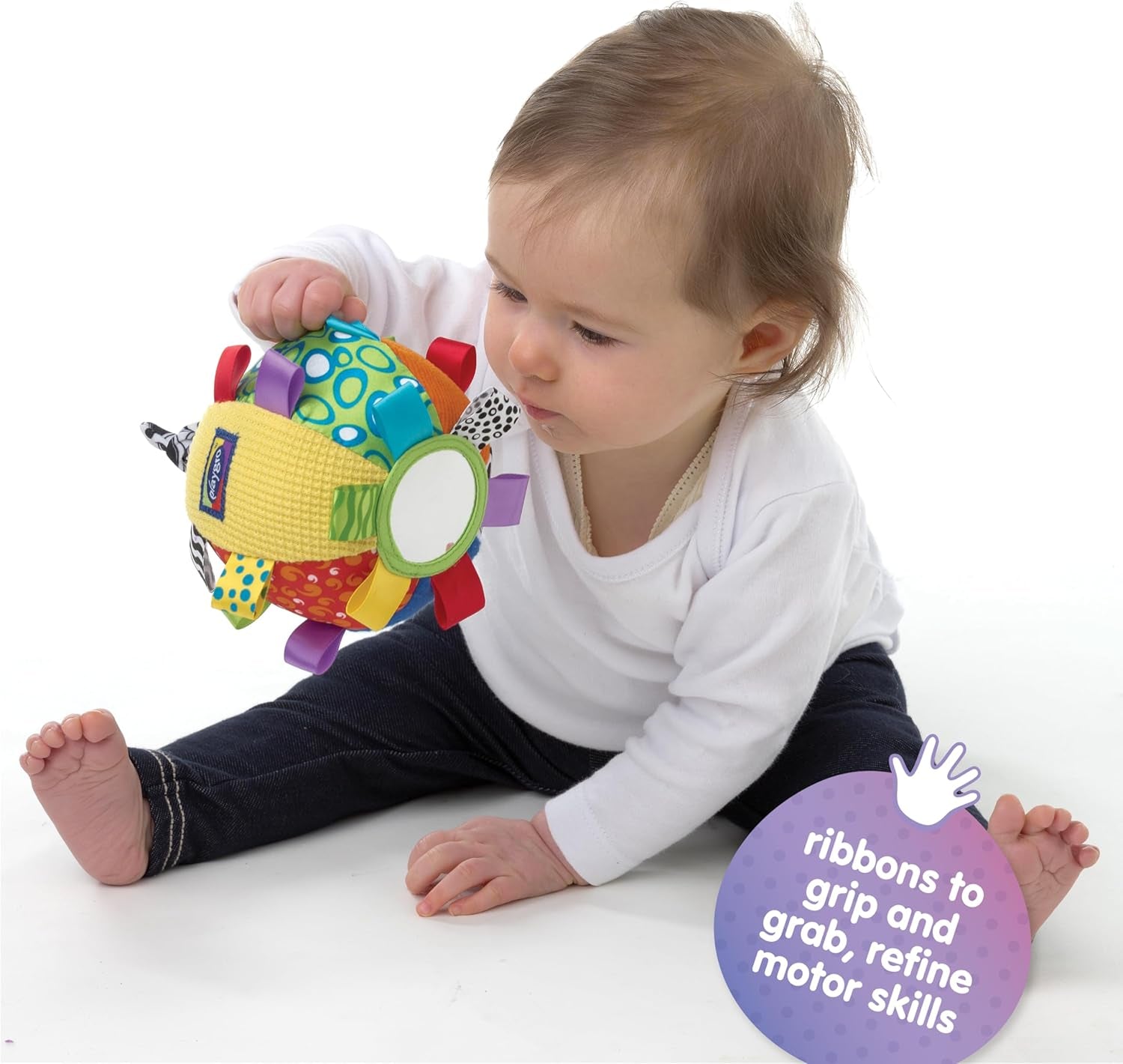 Playgro Pelota abrazable Loopy Loops - Pelota abrazable bebé - Juguetes bebé - Juguetes bebé - Juguetes - Juguetes - Juguetes bebé de colores Naty Shop