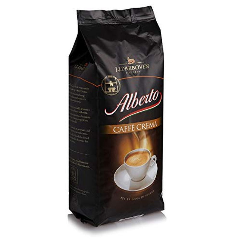 6 x Darboven Alberto Caffè Crema de café en grano 1kg