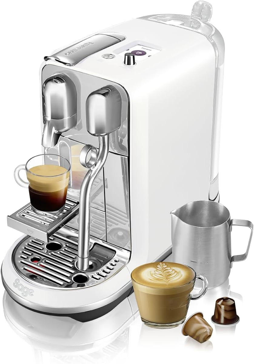 Sage Nespresso SNE800BSS Creatista Plus cafetera espresso de cápsulas, acero inoxidable cepillado