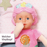 BABY born Sirena para bebé, muñeca blandita lavable, muñeca sirena con cabeza de vinilo suave, 33 cm de altura, 832288 Zapf Creation