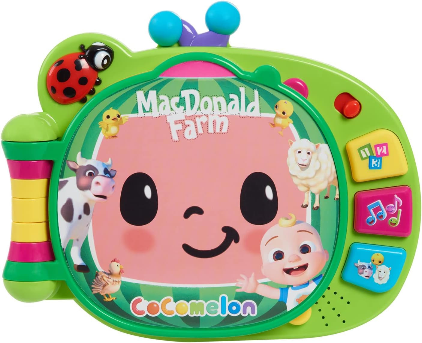 CoComelon, libro de aprendizaje de J.J, funciones de aprendizaje y electrónica, juguete para niños a partir de 18 meses, CCM10 (versión francesa) Bebe Toys Naty Shop