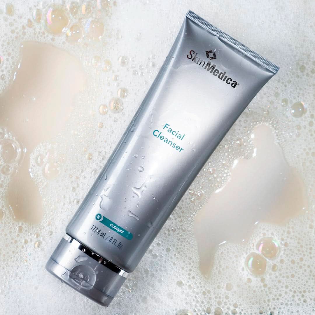 SkinMedica Facial Cleanser - espuma limpiadora para pieles normales o secas y perfecta como limpiador Naty Shop