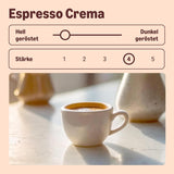 de Amazon Espresso Crema Röstkaffee Ganze Bohnen, 1 kg (2 paquetes de 500 g), Rainforest Alliance-Zertifizierung