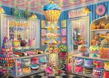 Schmidt Spiele 59785 Panadería de colores, rompecabezas de 1000 piezas Puzzle Naty Shop