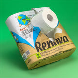 Renova Papel higiénico 100% RECICLADO 9 rollos, blanco, normal