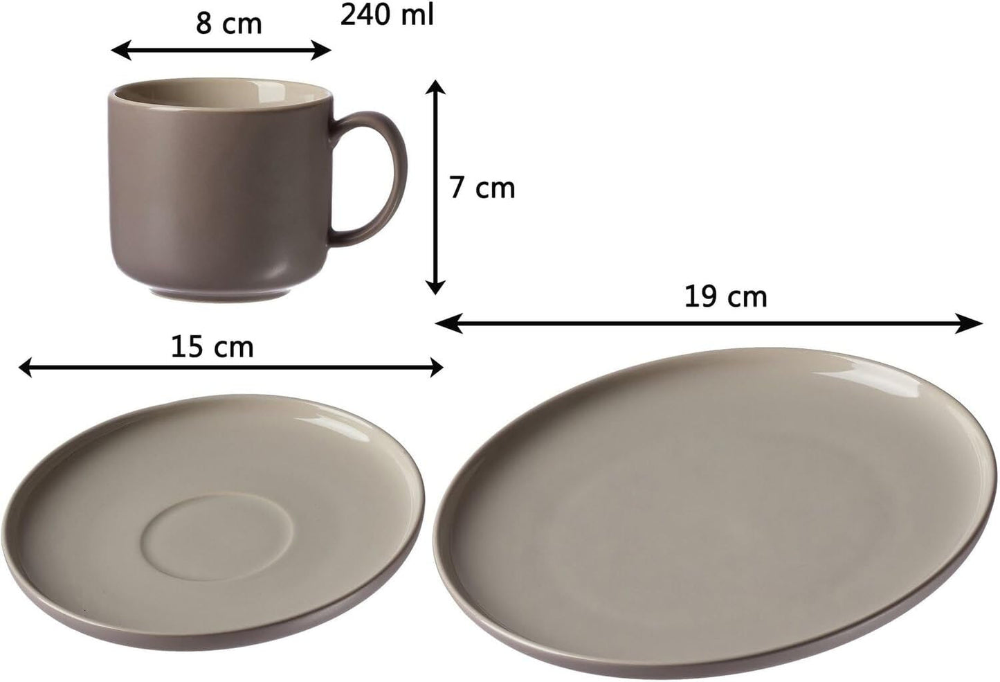 Servicio de café Ritzenhoff & Breker Jasper | 12 piezas