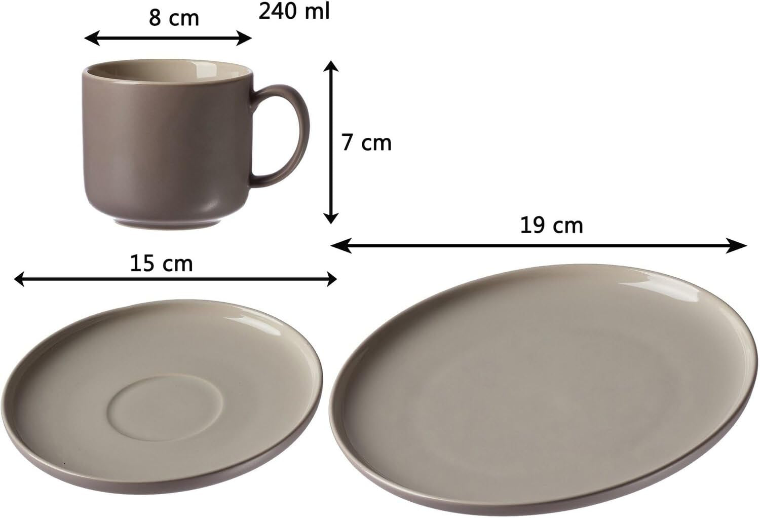 Servicio de café Ritzenhoff & Breker Jasper | 12 piezas