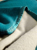 Toison D'Or Volta Woolmark Manta de lana, 240 cm X 260 cm, tamaño Peacock, Queen (UK. Standard) Edredones y colchas Naty Shop