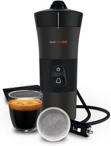Handpresso - Handcoffee Auto 21000 | Máquina de café expreso para automóvil de 12 V - Máquina de café expreso de 12 voltios para automóviles | Cafetera espresso Senseo Pad para coches - Cafetera espresso de viaje de 12 V | Cafetera espresso de 12 voltios para autocaravanas