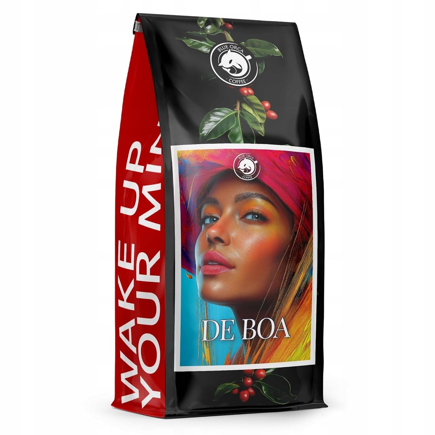 Café Molido DE BOA 1KG | 100% Arábica | con toques de chocolate y nueces | Café en grano de tostado medio, baja acidez | ideal para máquinas de café expreso | Tostadora de Café Orca Azul