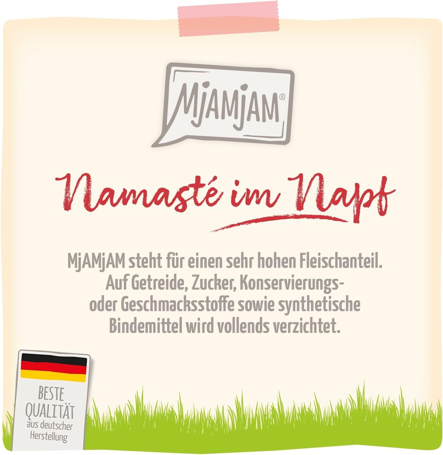 MjAMjAM - Comida húmeda premium para gatos - Wellness Pack Carne de vacuno, paquete de 12 (12 x 125 g), sin cereales y con carne extra