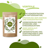 Té Matcha japonés, calidad premium, en polvo. 100% naturales. Reductor del té verde, potente desintoxicante y antioxidante. Matcha puramente cultivado - Origen: Japón (100 g)